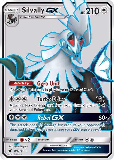 Silvally GX (Full Art) - SM - Crimson Invasion