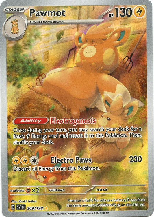 Pawmot - 209/198 - SV01: Scarlet & Violet