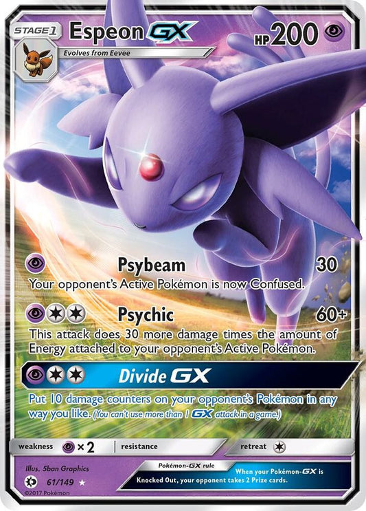 Espeon GX - SM Base Set